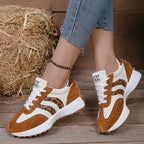 Sylvie | Chunky Sole Lace-Up Sneakers for Women