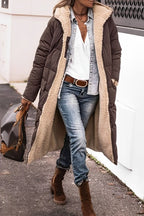 Clara | Hooded Longline Coat with Belted Waist for Women
