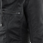 Birgit | Hooded Zip-Up Jacket with Ribbed Trim for Women