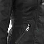 Birgit | Hooded Zip-Up Jacket with Ribbed Trim for Women