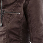 Birgit | Hooded Zip-Up Jacket with Ribbed Trim for Women