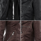 Birgit | Hooded Zip-Up Jacket with Ribbed Trim for Women