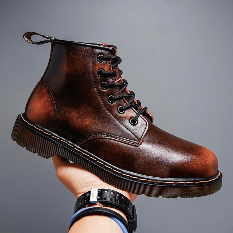 Ansgar | Ombré Lace-Up Chelsea Boots for Men