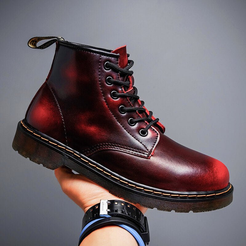 Ansgar | Ombré Lace-Up Chelsea Boots for Men