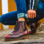 Ansgar | Ombré Lace-Up Chelsea Boots for Men