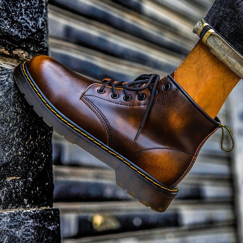 Ansgar | Ombré Lace-Up Chelsea Boots for Men