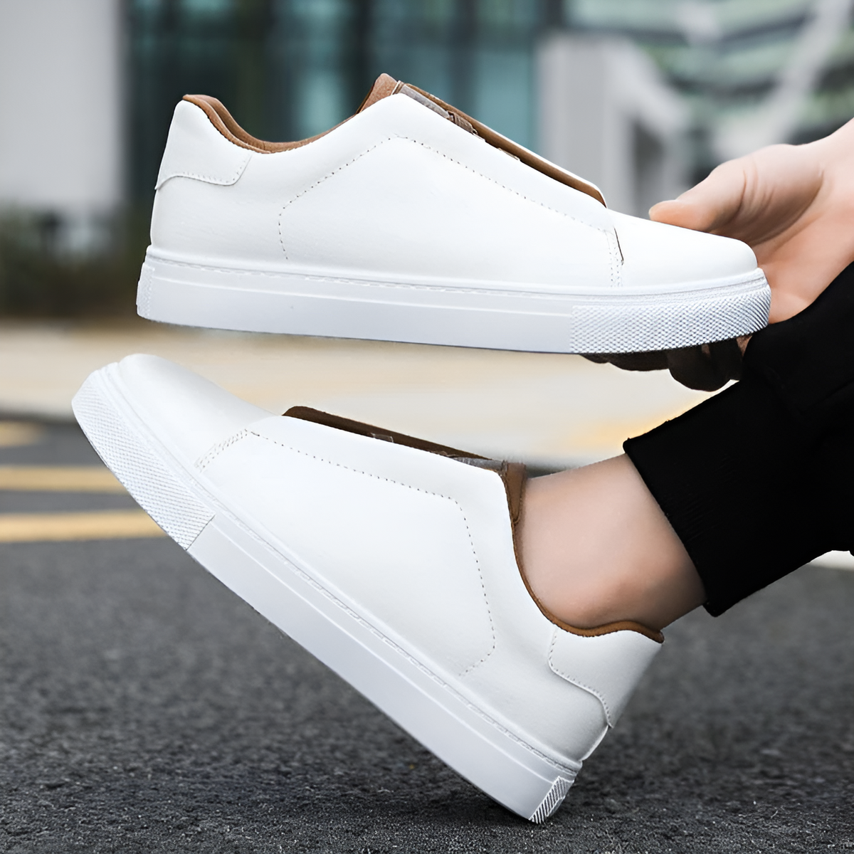 Bendix | Minimalist Low-Top Sneakers for Men