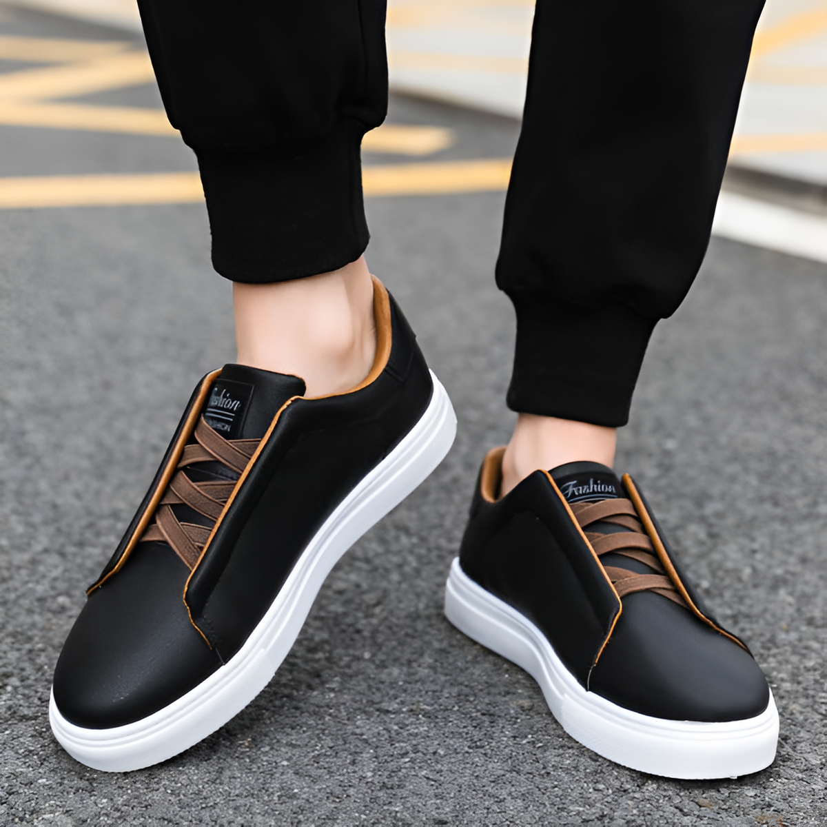 Bendix | Minimalist Low-Top Sneakers for Men