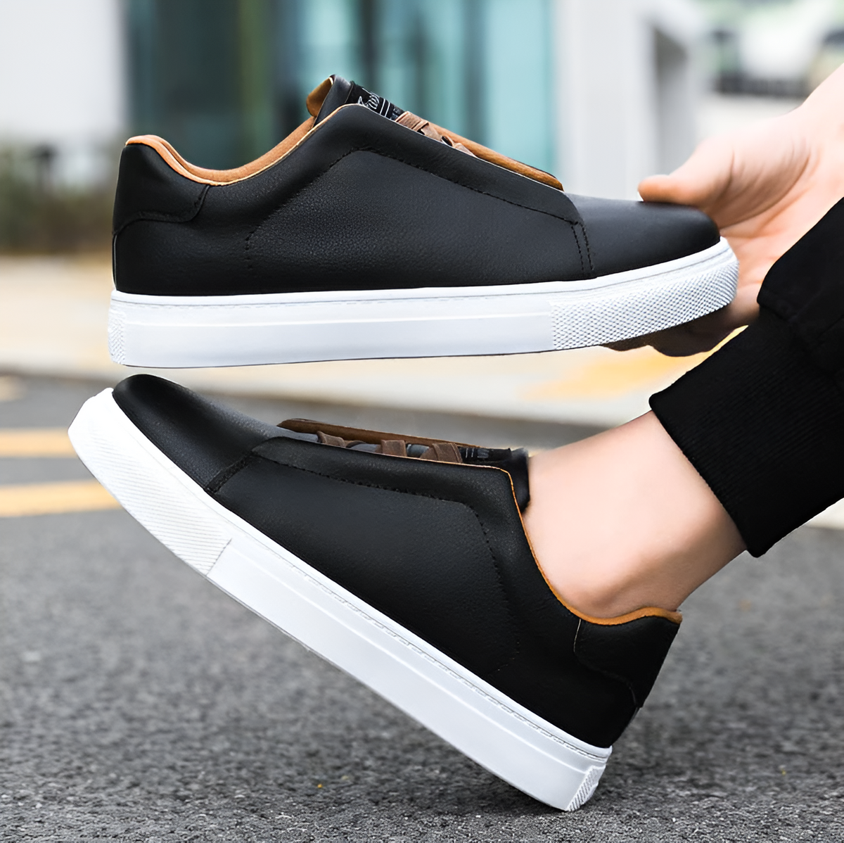Bendix | Minimalist Low-Top Sneakers for Men