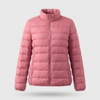 Livia | Quilted Longline Puffer Jacket for Women
