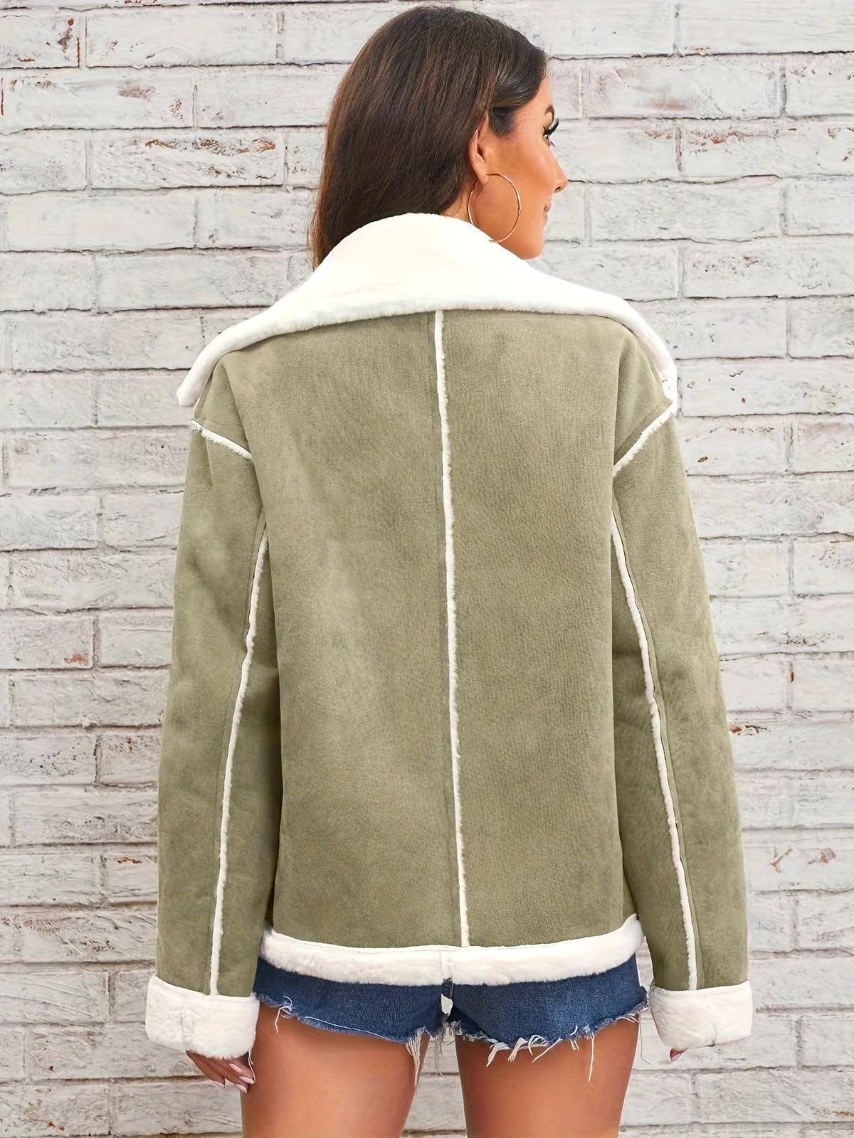 Karlijn | Teddy Coat with Lapel Collar for Women
