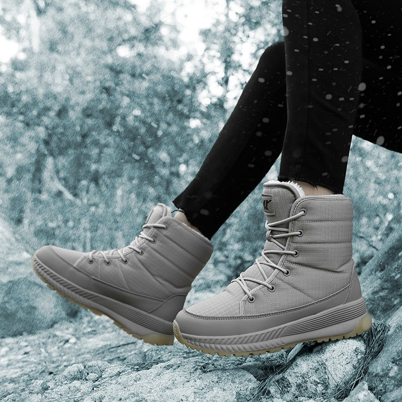 Renae | Lace-Up Waterproof Boots Insulated for Women