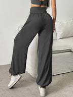 Bronwen | High-Waist Wide-Leg Baggy Sweatpants for Women