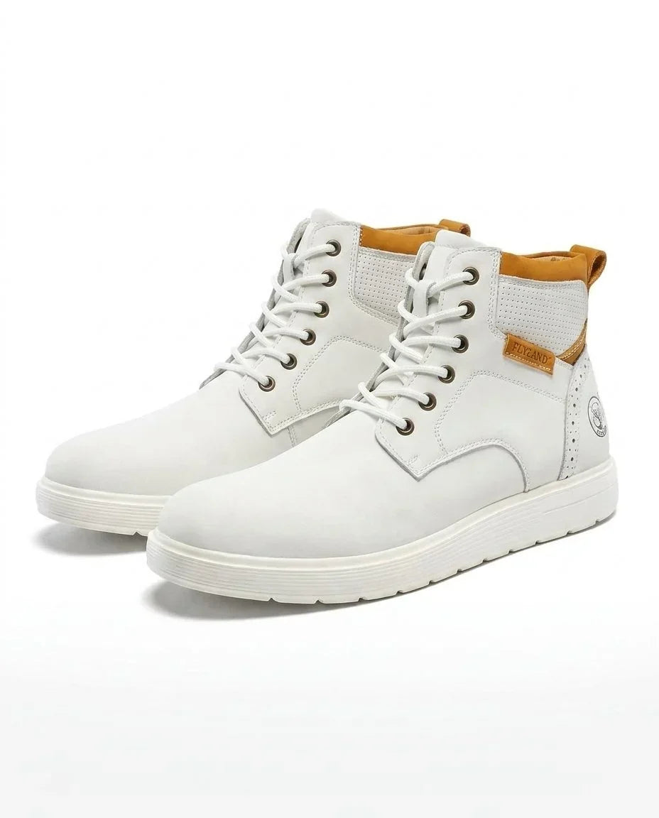 Boris | Lace-Up Nubuck Work Boots for Men