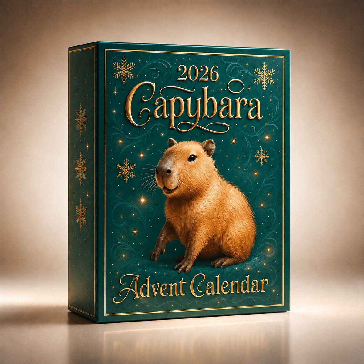 CAPYBARA ADVENT CALENDAR – 24 FESTIVE DOORS TO OPEN