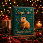 CAPYBARA ADVENT CALENDAR – 24 FESTIVE DOORS TO OPEN