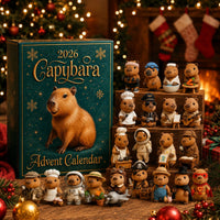 CAPYBARA ADVENT CALENDAR – 24 FESTIVE DOORS TO OPEN, CHRISTMAS GIFT