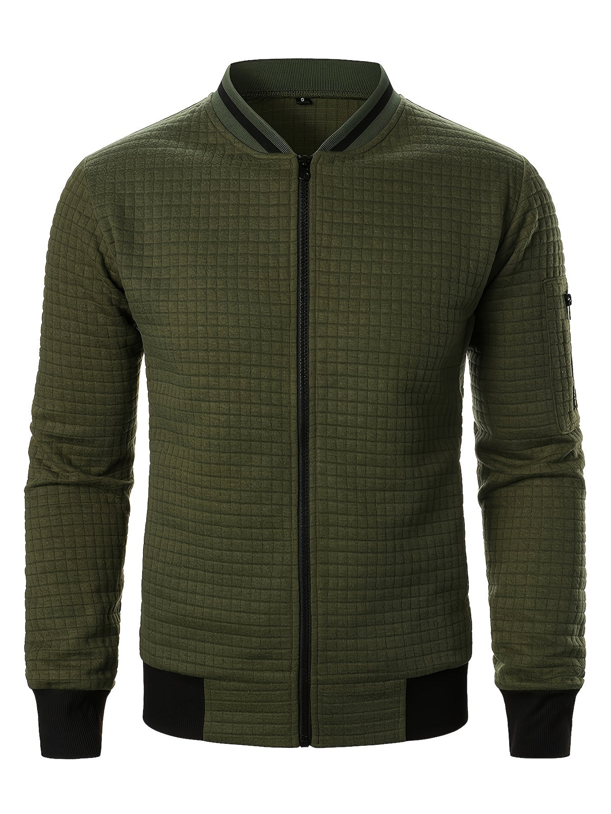 Cillian | Quilted Ribbed Bomber Jacket for Men