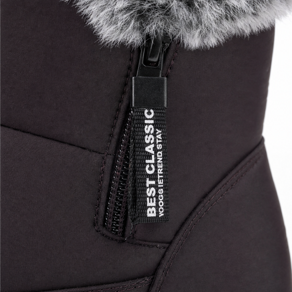 Sabina Faux Fur-Lined Slip-On Snow Boots for Women