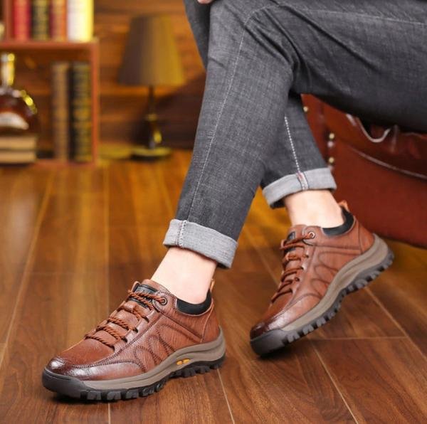 Brecht | Waterproof Lace-Up Loafers for Men