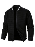 Cillian | Quilted Ribbed Bomber Jacket for Men