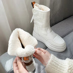 Mabley | Quilted Chunky Sole Waterproof Boots for Women