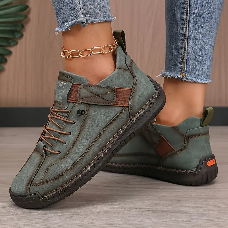 Lotte | Slip-On Wide Toe Box Sneakers for Women