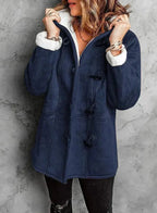 Sorina | Fleece-Lined Hooded Coat with Tailored Fit for Women