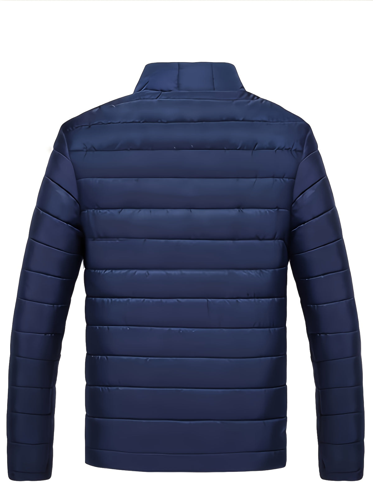 Clement | Quilted Bomber Jacket with Stand Collar for Men