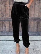 Eloise | High-Waist Ribbed Jogger Sweatpants for Women