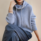 Skye | Ribbed Turtleneck Sweater with Long Sleeves for Women