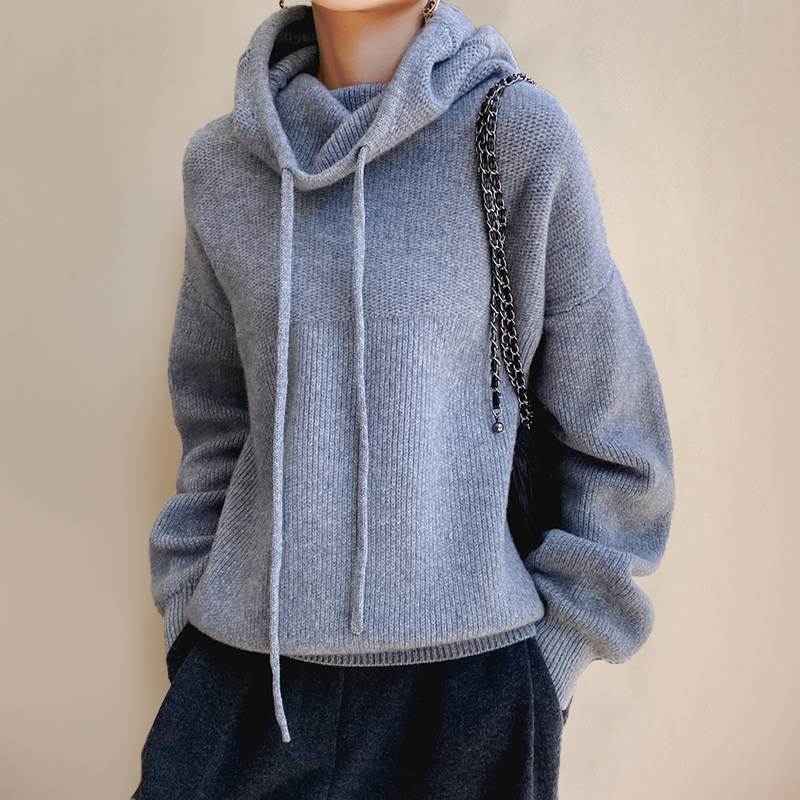Skye | Ribbed Turtleneck Sweater with Long Sleeves for Women