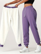 Berit | Fleece-Lined Sweatpants with Drawstring Waist for Women