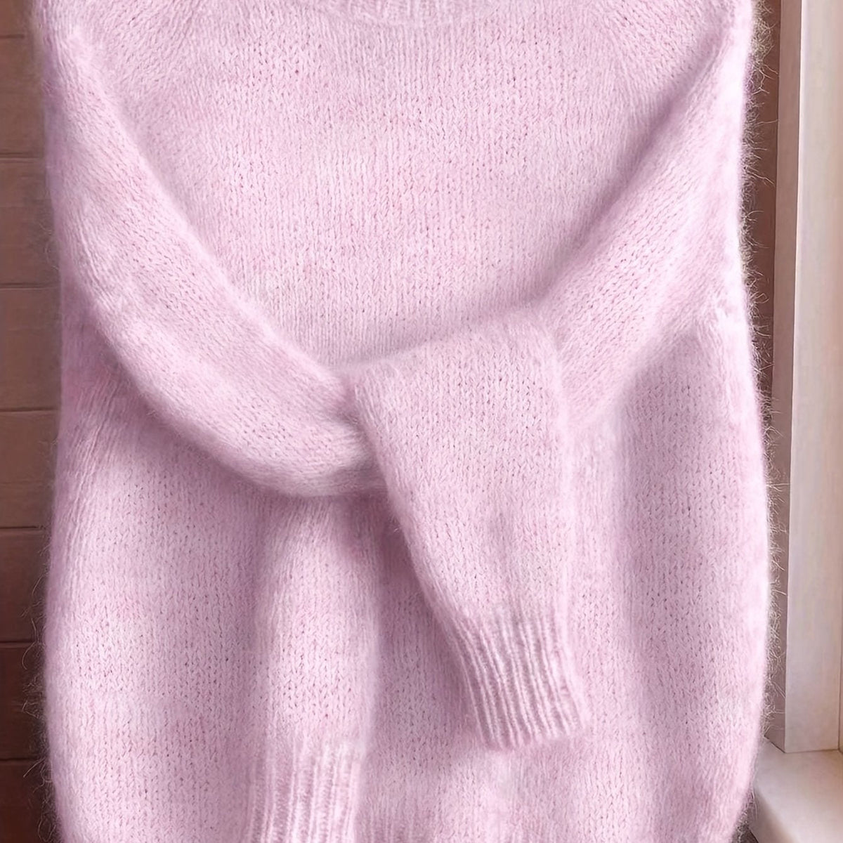 Rieke | Ribbed Knit Sweater with Tie Detail for Women