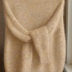 Rieke | Ribbed Knit Sweater with Tie Detail for Women