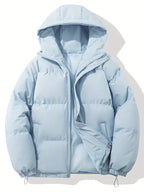 Lina | Hooded Puffer Jacket with Zip Front for Women