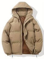 Lina | Hooded Puffer Jacket with Zip Front for Women