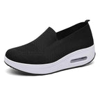 Nova | Cushioned Slip-On Sneakers with Ribbed Trim for Women