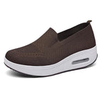 Nova | Cushioned Slip-On Sneakers with Ribbed Trim for Women