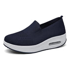Nova | Cushioned Slip-On Sneakers with Ribbed Trim for Women