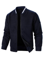 Cillian | Quilted Ribbed Bomber Jacket for Men