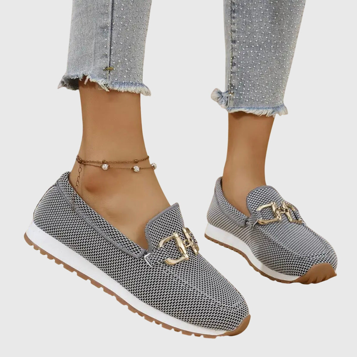 Stine | Horsebit Loafers with Cushioned Support for Women