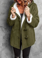 Sorina | Fleece-Lined Hooded Coat with Tailored Fit for Women