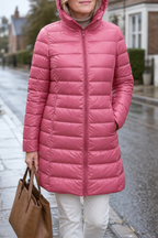 Lise | Quilted Packable Puffer Jacket with Detachable Hood