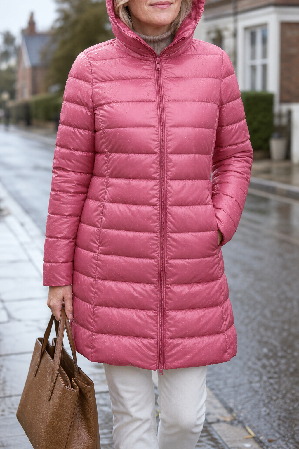Lise | Quilted Packable Puffer Jacket with Detachable Hood