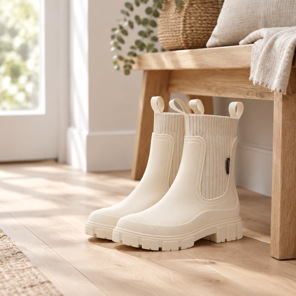 Mabellette | Waterproof Boots Chelsea Ankle Boots for Women