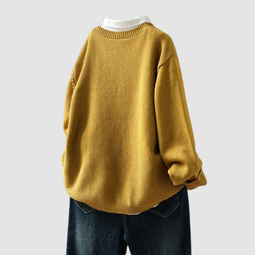 Talma | V-Neck Button-Front Knit Cardigan with Chest Pocket