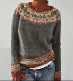 Bianca | Women's Crewneck Sweater Relaxed-Fit Everyday Style