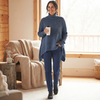 Elowyn | Women's Oversized High-Neck Winter Sweater