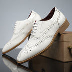 Lars | Two-Tone Wingtip Brogue Shoes for Men